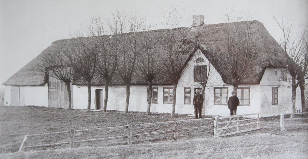 01 Reetdachhaus Historisch 1900